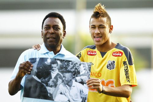 Pele și Neymar / Foto: Imago