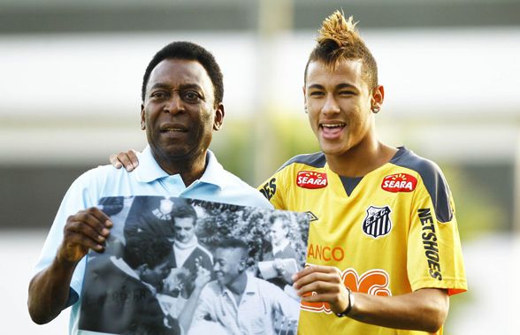 Santos a retras tricoul cu numărul 10 în memoria lui Pele, după prima retrogradare din istorie a clubului » Ce a cerut Neymar clubului