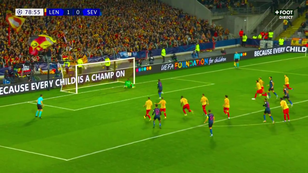 FOTO Golul lui Sergio Ramos în Lens - Sevilla 1-1