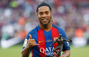 Ronaldinho vine în România! A fost anunțat cel mai tare meci amical al verii 2025