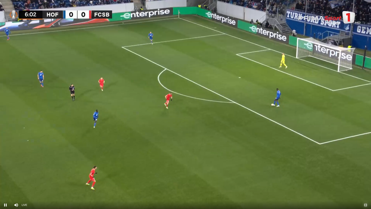 Suporterii campioanei FCSB au cucerit reduta germană » Cadre incredibile de la meciul cu Hoffenheim