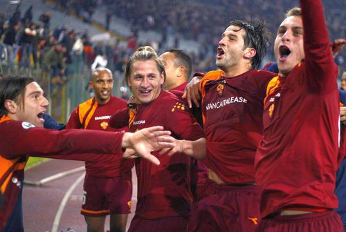 Daniele de Rossi și Cristi Chivu au fost colegi la AS Roma