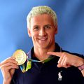 Ryan Lochte cu medlaia olimpică din 2016 FOTO Guliver/GettyImages