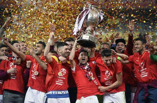 Cristian Lopez , în stânga lui Camora. foto: Imago Images