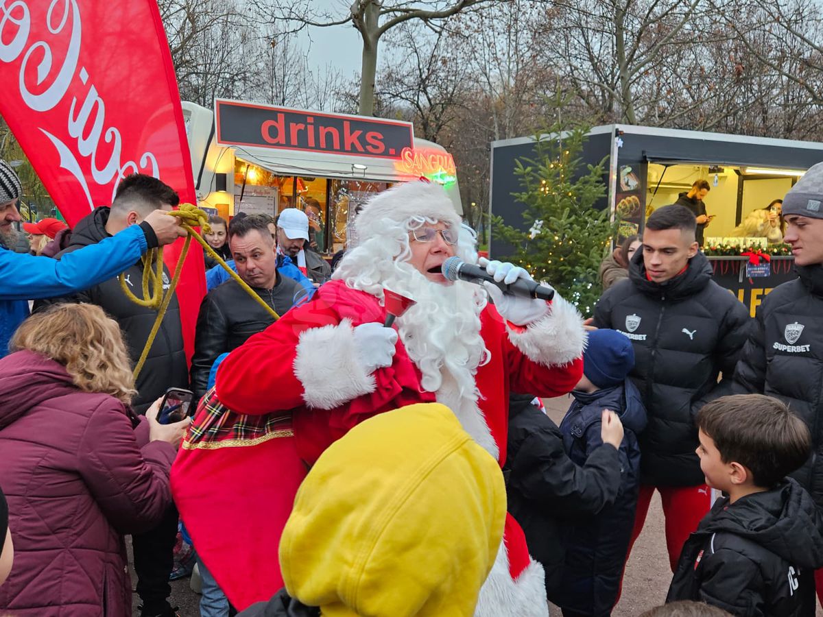 Eveniment de Crăciun organizat de Dinamo