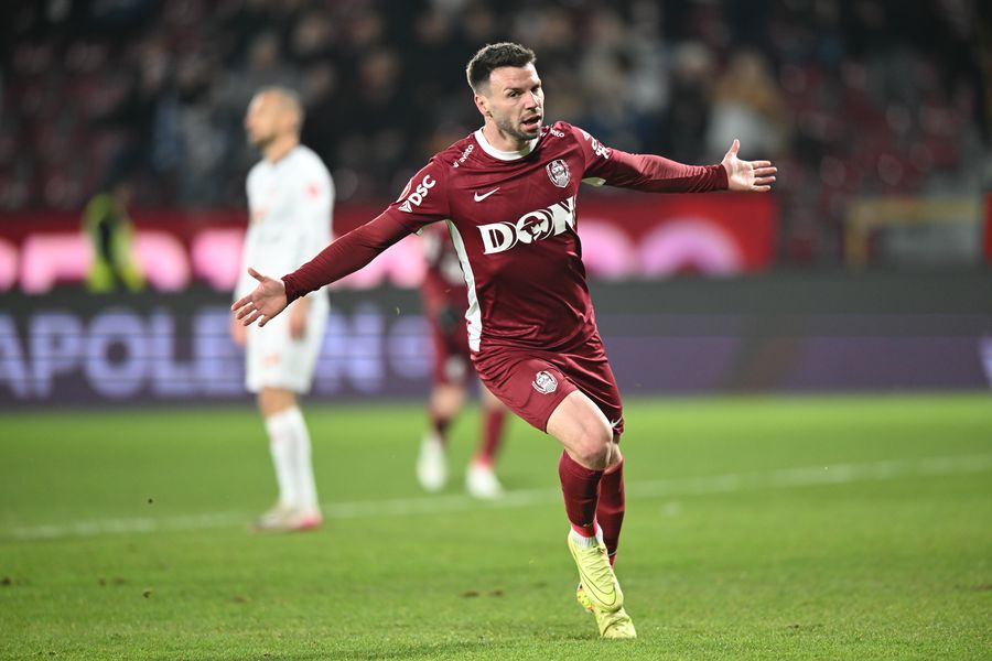 Andrei Cordea, de la CFR Cluj // foto: sportpictures.eu „Sunt incompatibili cu mine” » Daniel Pancu a anunțat plecări de la CFR, apoi i-a sugerat lui Lucescu o convocare: „Nu ratează”