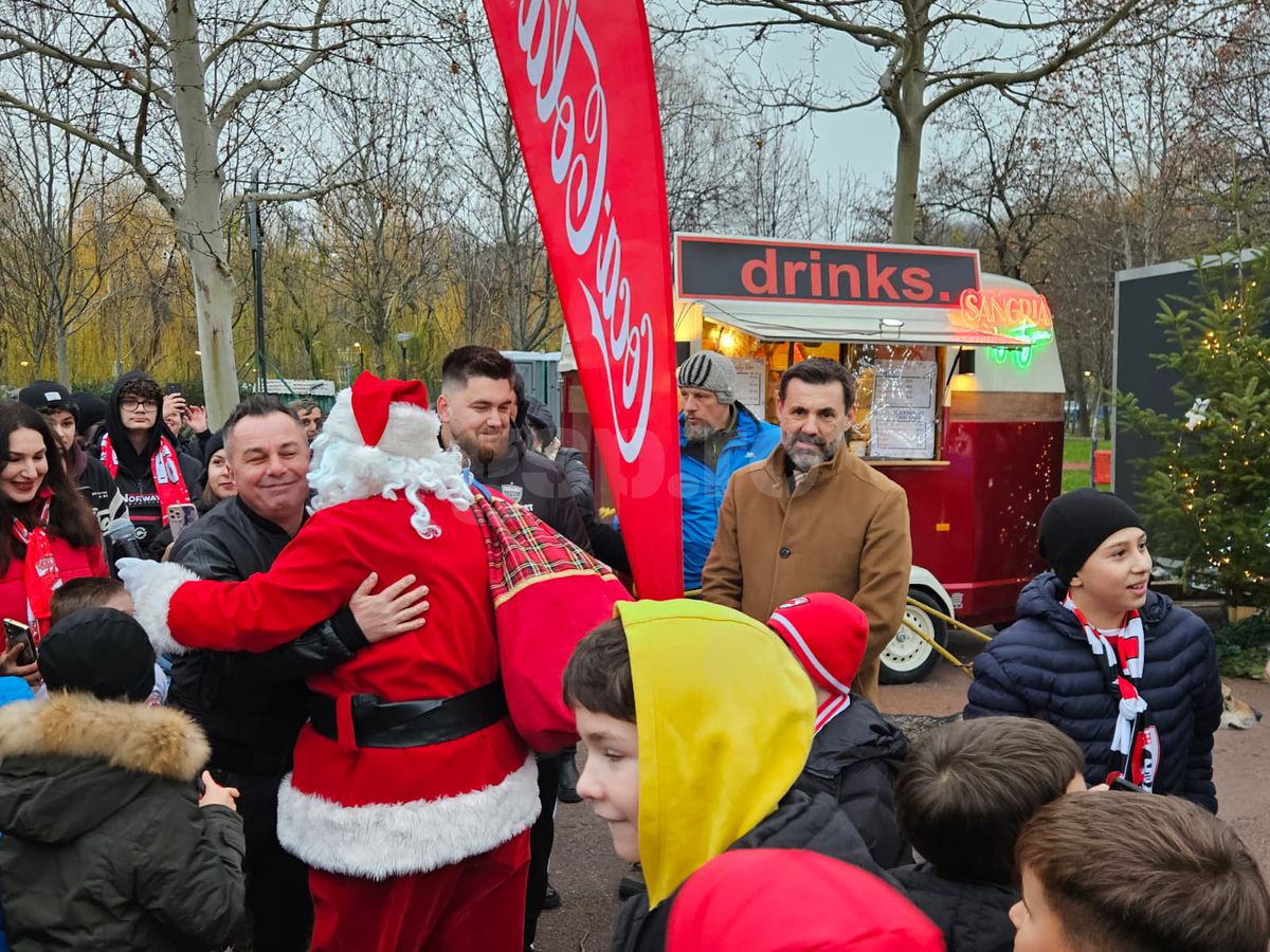 Eveniment de Crăciun organizat de Dinamo