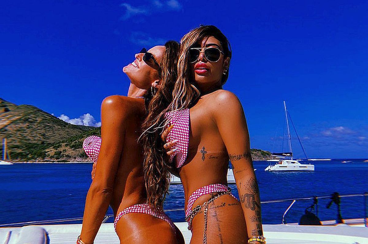 FOTO Sora lui Neymar, apariție spectaculoasă alături de prietenele ei pe cea mai la modă insulă