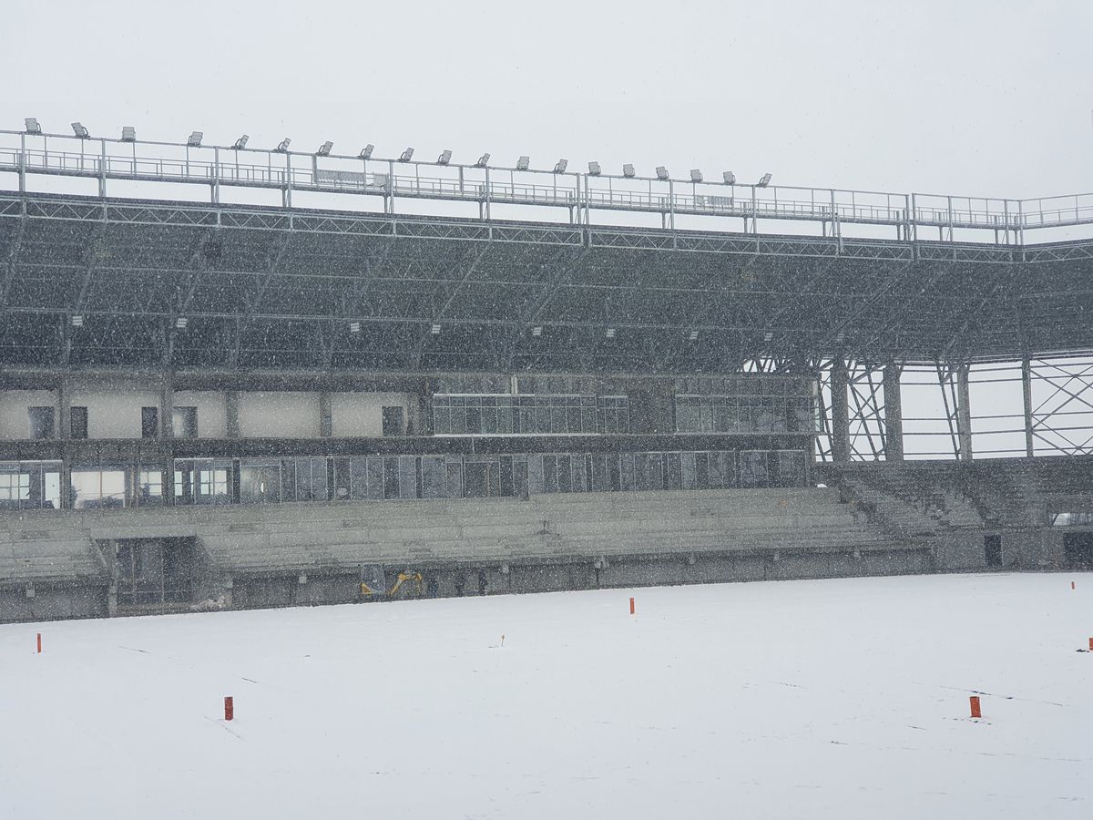 VIDEO + FOTO Se lucrează intens la arena de 20 de milioane de euro construită Guvernul maghiar în România! Când va fi gata + o echipă din Champions League la inaugurare