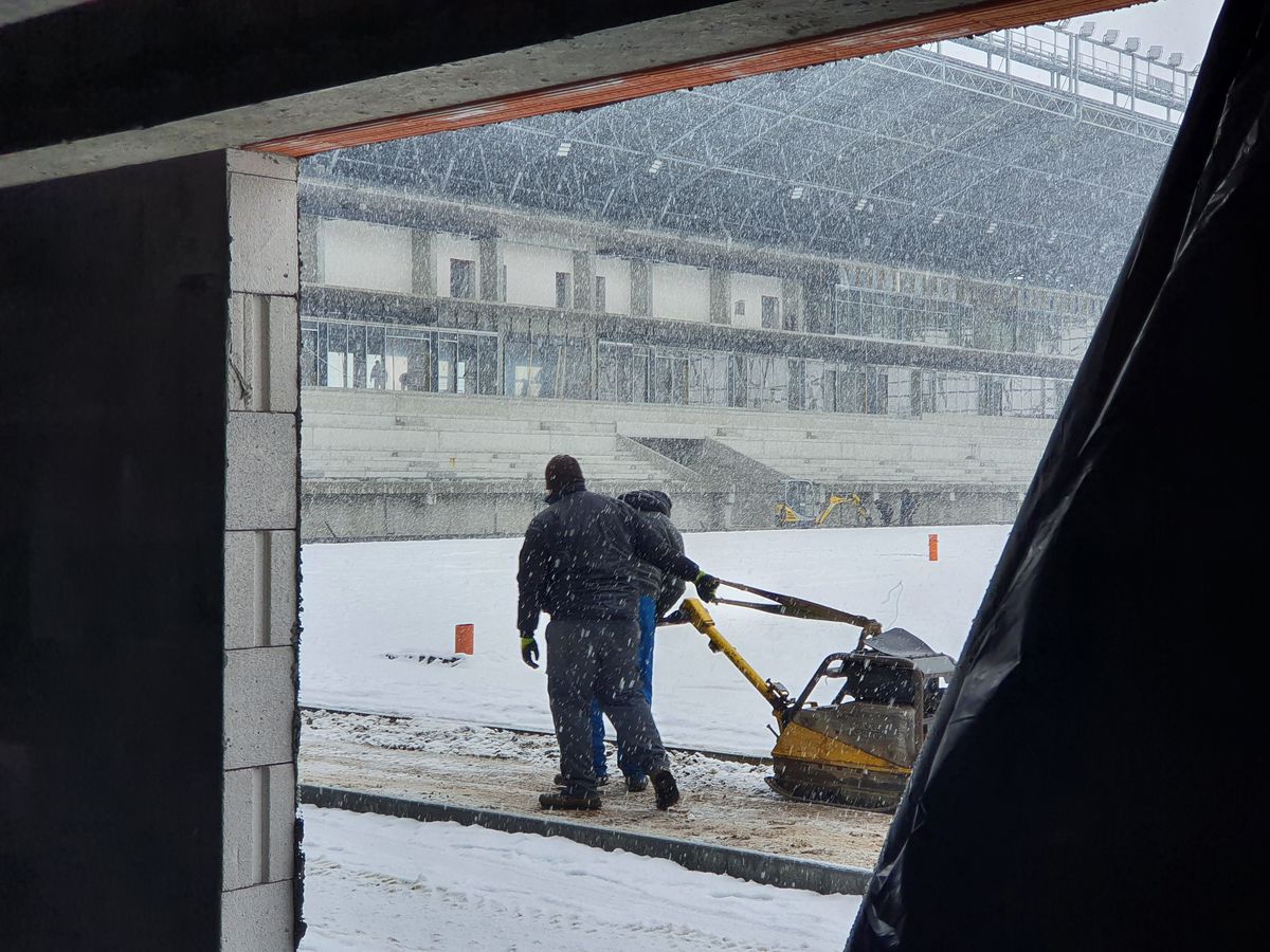 VIDEO + FOTO Se lucrează intens la arena de 20 de milioane de euro construită Guvernul maghiar în România! Când va fi gata + o echipă din Champions League la inaugurare