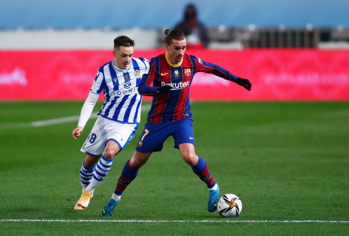 FOTO REAL SOCIEDAD - BARCELONA SUPERCUPA SPANIEI 13.01.2021