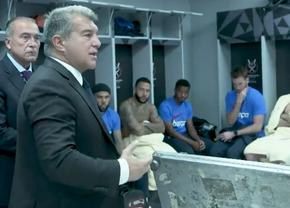 Joan Laporta a ținut un discurs în vestiarul Barcelonei după eșecul din El Clasico: „Ca președinte, vă transmit asta”