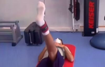 Baiaram a început recuperarea: imagini noi cu fotbalistul lui CSU Craiova