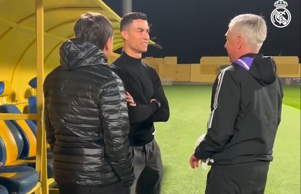 Cristiano Ronaldo, apariție-surpriză la Real Madrid!