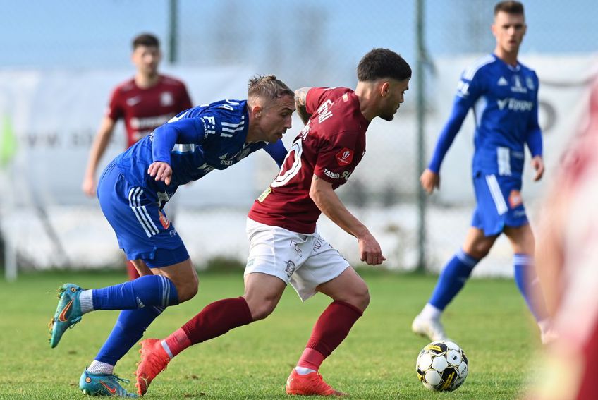 Rapid a pierdut ultimul amical înaintea reluării campionatului, 0-2 cu SK Sigma Olomouc, locul 4 din Cehia
