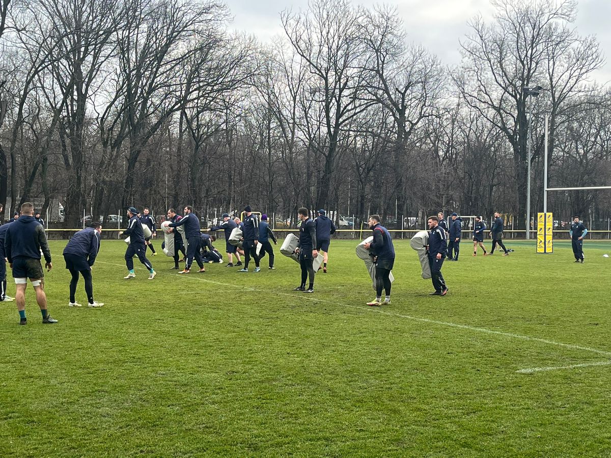 Națională de rugby a României s-a reunit vineri, 13 ianuarie 2023
