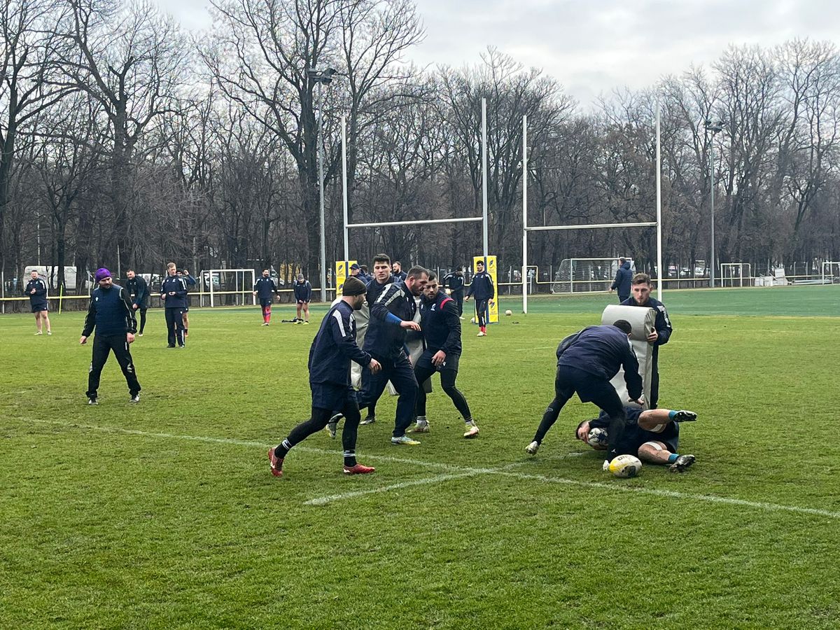 Națională de rugby a României s-a reunit vineri, 13 ianuarie 2023