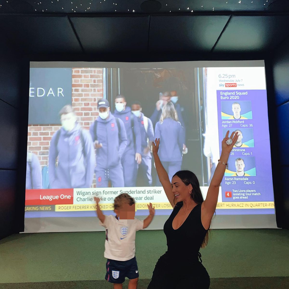 Lauryn Goodman și Annie Kilner, amanta și soția lui Kyle Walker