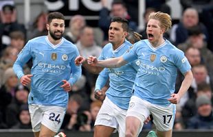 FABULOS final în Newcastle - Manchester City! De Bruyne a intrat și a răsturnat scorul