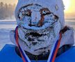 Imagini incredibile de la maratonul din Siberia, desfășurat la -52 de grade! „Tălpile termice m-au salvat”