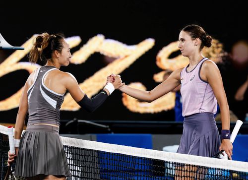 Qinwen Zheng a ]nvins-o cu 7-6, 6-1 pe Anca Todoni în turul 1 la Australian Open / Foto: Imago