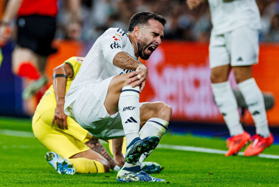 Grimasa și strigătul de durere al lui Dani Carvajal reprezintă imaginea fidelă a suferinței defensive a lui Real Madrid în acest sezon / Foto: Imago Fabrica de talente a Europei » Clubul care a întrecut-o pe Barcelona și a lansat cei mai mulți jucători în elită în ultimii 20 de ani