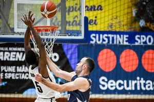 Start în returul Ligii Naționale: Marius Ciotlăuș, cel mai eficient jucător al rundei! Cum arată clasamentul campionatului de baschet masculin