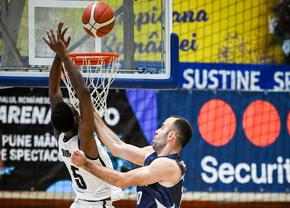 Start în returul Ligii Naționale: Marius Ciotlăuș, cel mai eficient jucător al rundei! Cum arată clasamentul campionatului de baschet masculin