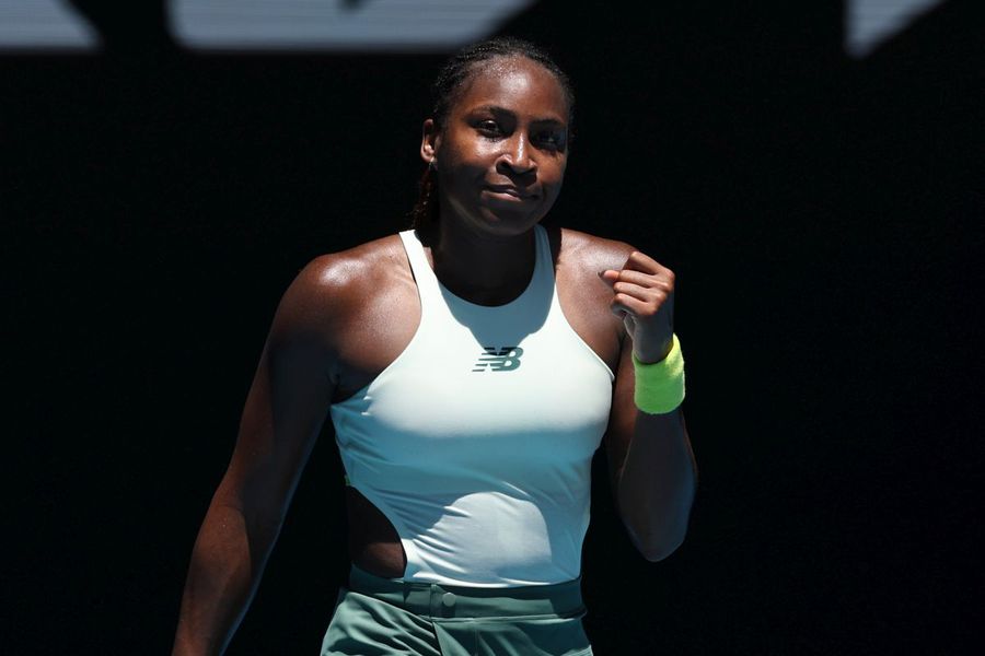 Coco Gauff, la Australian Open/Foto: Getty Images Daniil Medvedev: „Dacă nu aș lua suplimente, aș fi mort” » Cum s-a schimbat optica jucătorilor, după cazurile Simona Halep, Iga Swiatek și Jannik Sinner