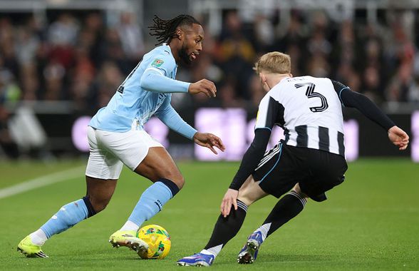 Newcastle - Manchester City, manșa tur a primei semifinale din Cupa Ligii Angliei. Semenyo a marcat