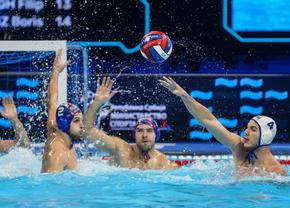 Naționala de polo a României, victorie la limită în fața Turciei, 20-19, dar și-a asigurat pasul spre faza următoare a Campionatului European