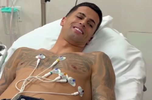Joao Cancelo, la vizita medicală