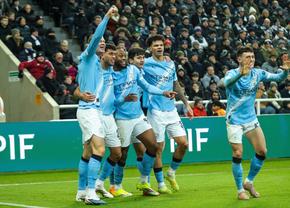 Manchester City e cu un pas pe Wembley » Victorie cu Newcastle în semifinala Cupei Ligii