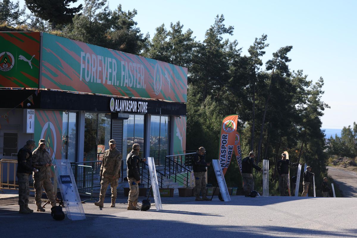 Alanyaspor - Fatih Karagumruk, imagini înainte de meci