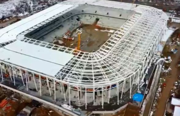 VIDEO Imagini spectaculoase de pe stadioanele Ghencea, Giulești și Arcul de Triumf! Care e stadiul lucrărilor la cele trei arene