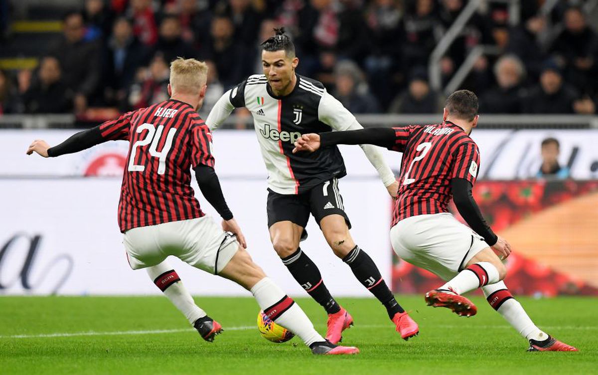 AC MILAN - JUVENTUS 1-1 // VIDEO+FOTO Milanezii întrerup seria neagră, dar rămân cu a doua șansă la finala Cupei! Cristiano Ronaldo, record incredibil