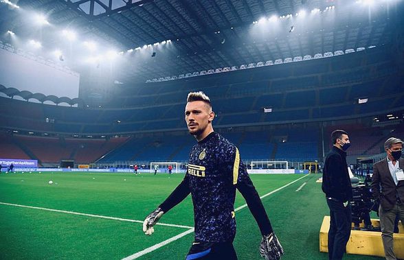 Ionuț Radu, scos din calcule la Inter! Italienii îi dau vești proaste românului