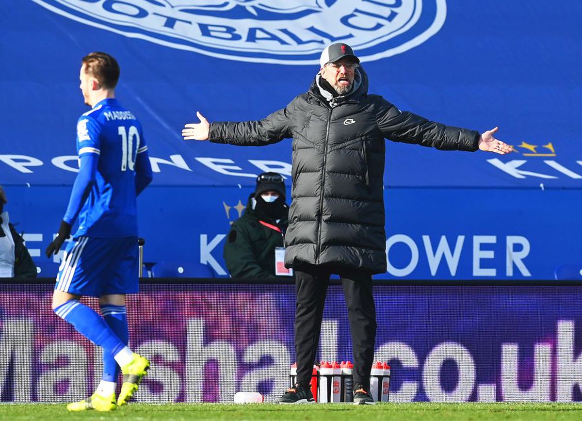 Leicester - Liverpool 3-1. FOTO Jurgen Klopp, criză de nervi după gafele incredibile din defensivă! „Cormoranii” au luat 3 goluri în 6 minute