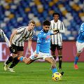 Lorenzo Insigne a înscris singurul gol din Napoli - Juventus 1-0 // foto: Guliver/gettyimages