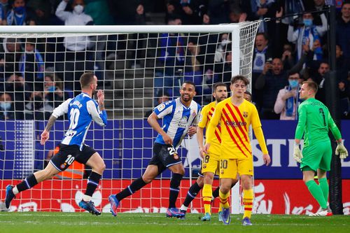 Sergi Darder a înscris golul de 1-1 în Espanyol - Barcelona // foto: Guliver/gettyimages