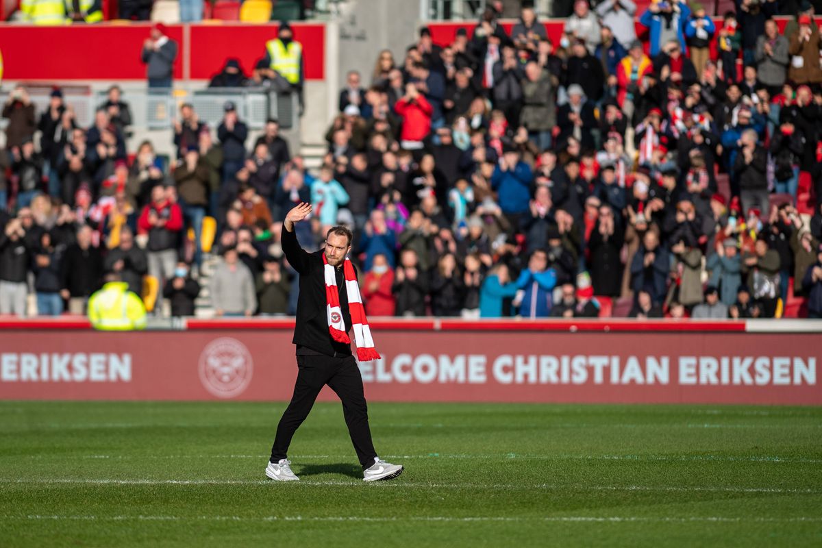 Eriksen, prezentat fanilor lui Brentford