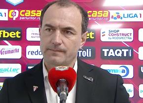 Ionuț Badea, după 0-0 cu Dinamo: „Au jucat în semicerc, ca la handbal. Nu am pregătit echipa pentru așa ceva”