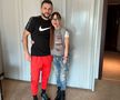 Andrei Panait, alături de Marijana Kovacevic / Sursă foto: Instagram
