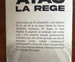 Revista „Atac la Rege” / Sursă foto: Facebook@ FC Argelș