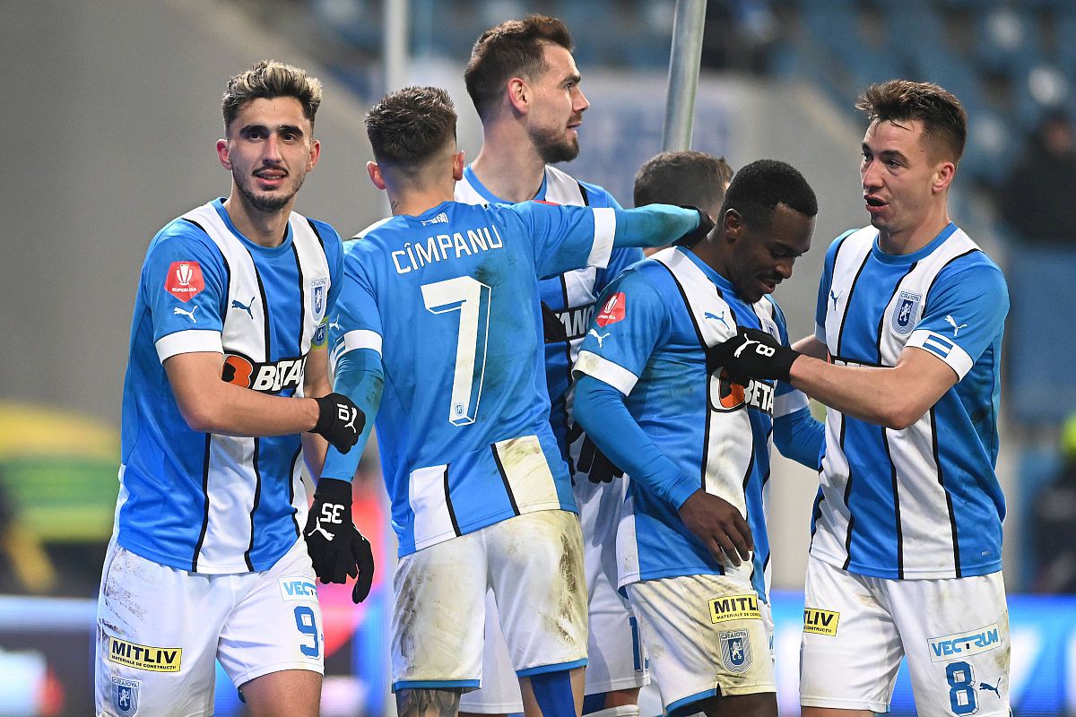 Surpriza din CSU Craiova - CFR Cluj » Deși Andrei Ivan a dat două goluri, alt jucător al oltenilor a dominat jocul