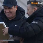 Cadoul primit de Gică Hagi de la oficialii lui FC Argeș / Captură Orange Sport