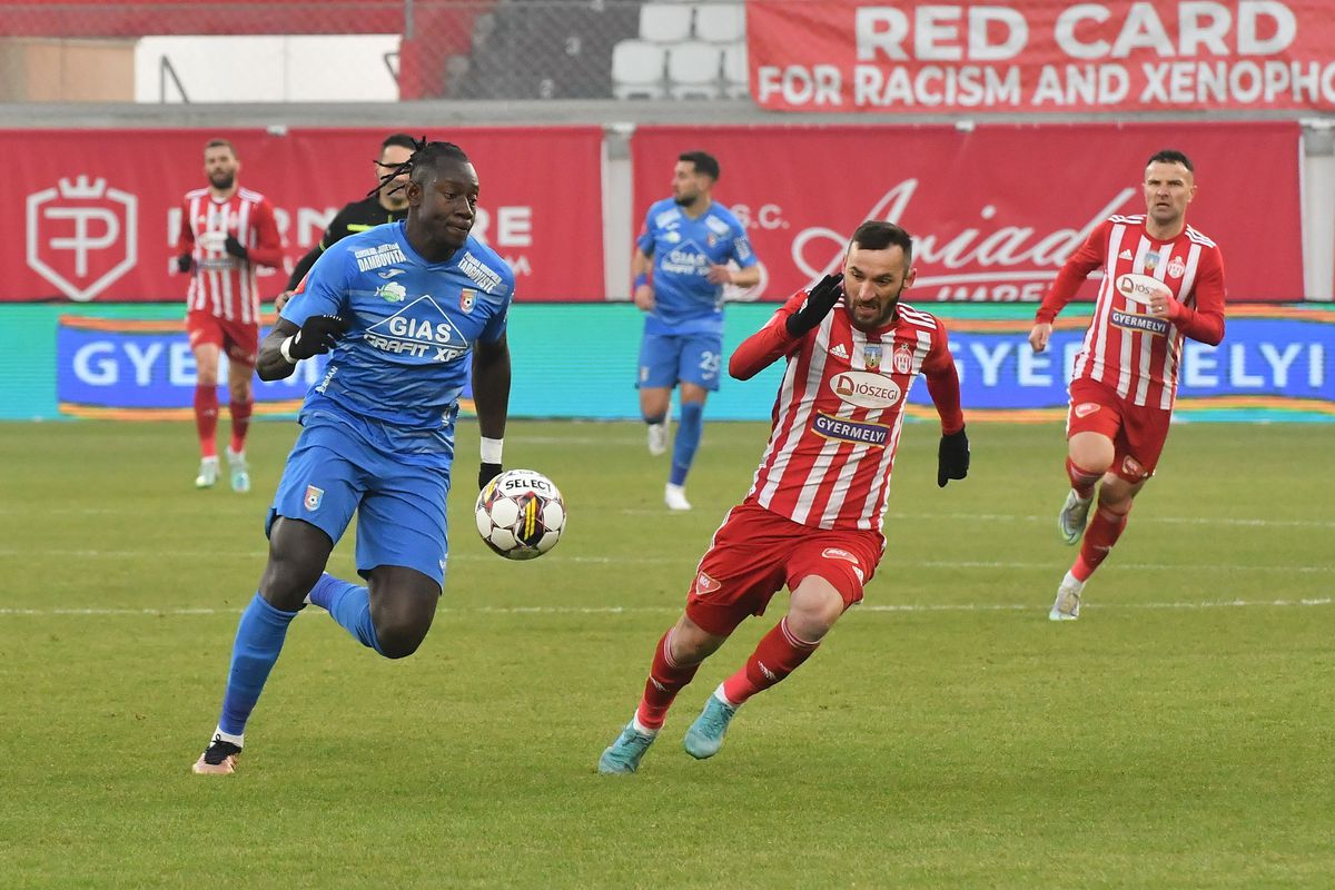 Show între Sepsi și Chindia » Meci cu ocazii mari, gafe și o revenire de la 0-2