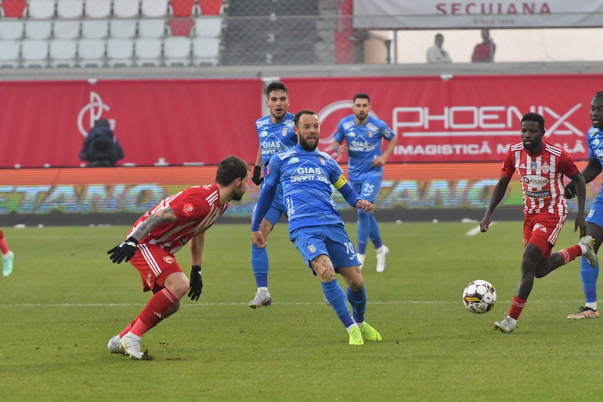 Show între Sepsi și Chindia » Meci cu ocazii mari, gafe și o revenire de la 0-2