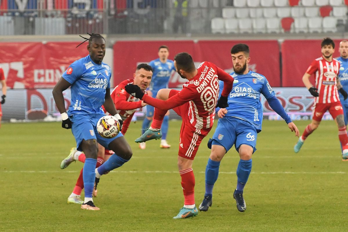 Show între Sepsi și Chindia » Meci cu ocazii mari, gafe și o revenire de la 0-2