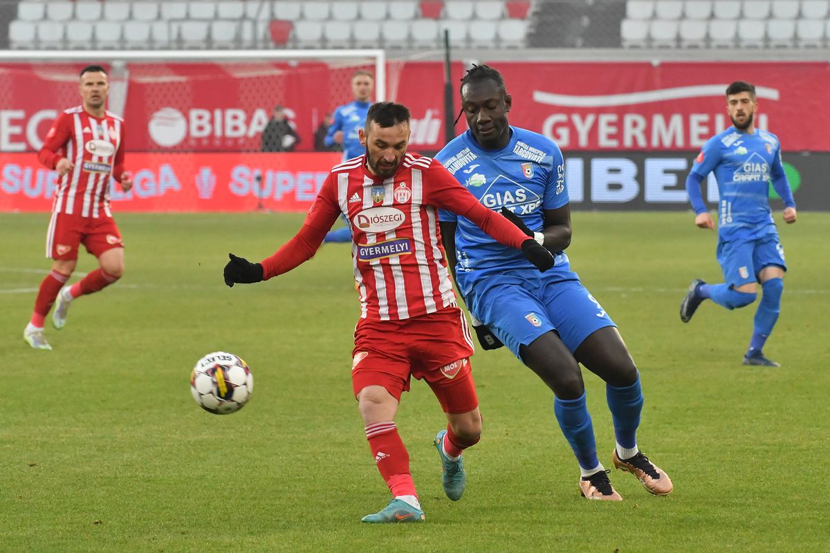 Show între Sepsi și Chindia » Meci cu ocazii mari, gafe și o revenire de la 0-2